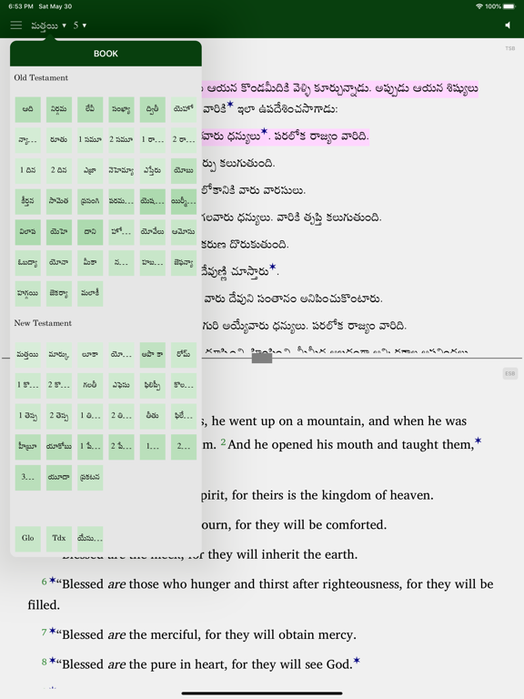 Screenshot #5 pour Telugu Study Bible GM