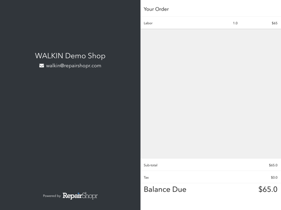 Screenshot #5 pour RepairShopr POS Second Screen