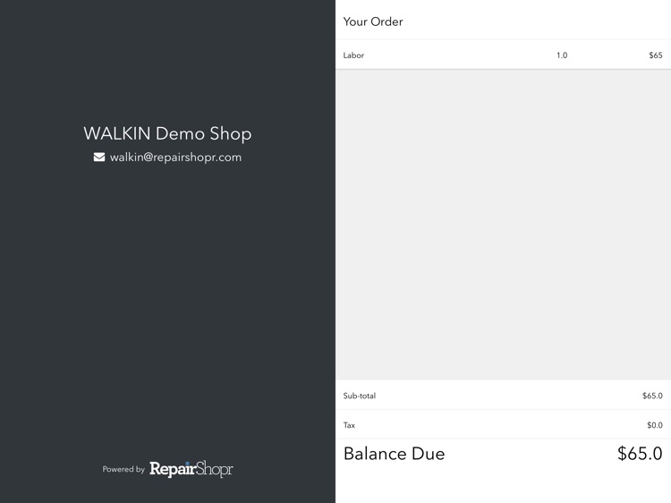 RepairShopr POS Second Screen