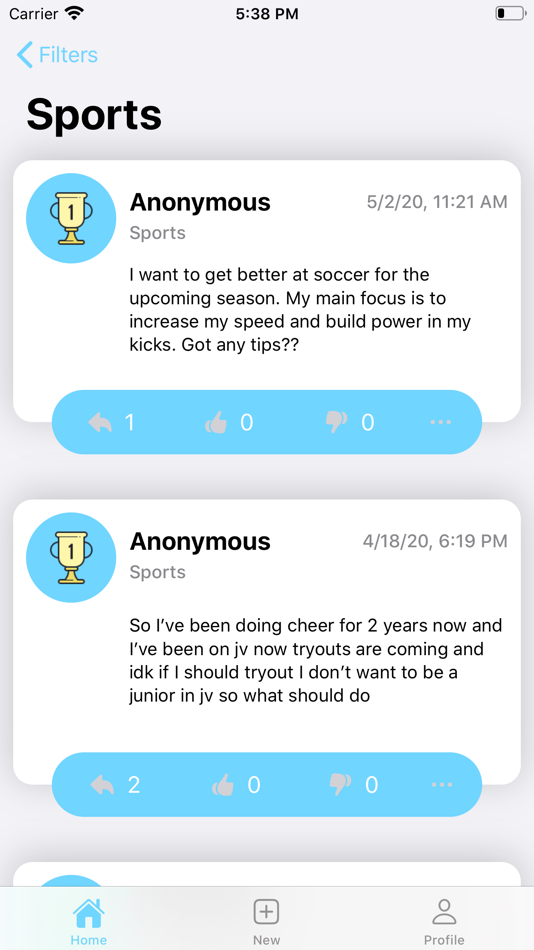 #7. Honest - Anonymous Advice (iOS) 由: Ryan Schefske