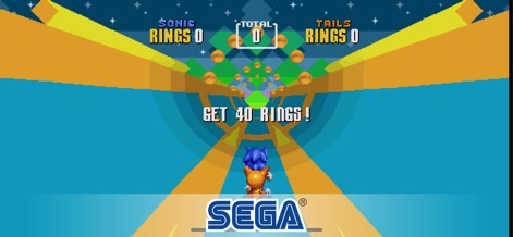 Sonic The Hedgehog 2 Classic - Experience the iconic Special Stage, where players navigate a 3D-style tunnel to collect rings and achieve bonus objectives.