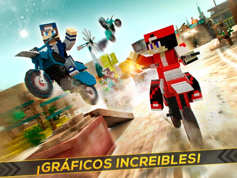 Block Motos: Carreras de Moto screenshot 7