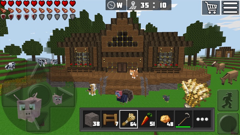 World Craft: 3D Block Survival screenshot 2