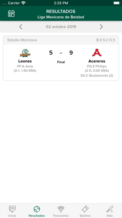 Pericos de Puebla Oficial Screenshot