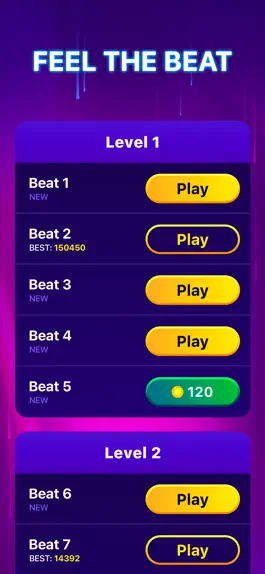 Game screenshot Hop2Beat - Jump & Play Music apk