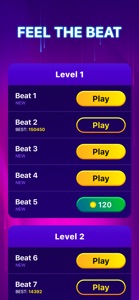 Hop2Beat - Jump & Play Music screenshot #2 for iPhone