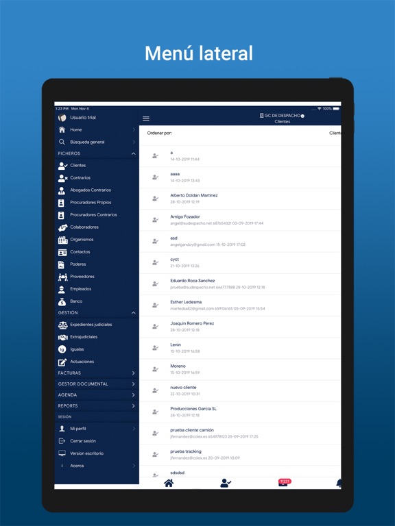 Screenshot #5 pour Crm Sudespacho