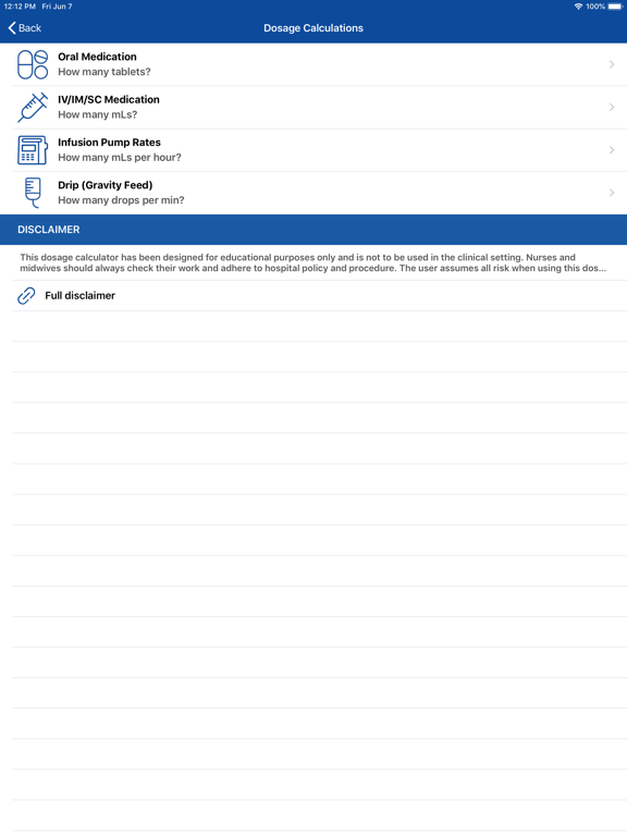 ANMF Diary App iPad screenshot