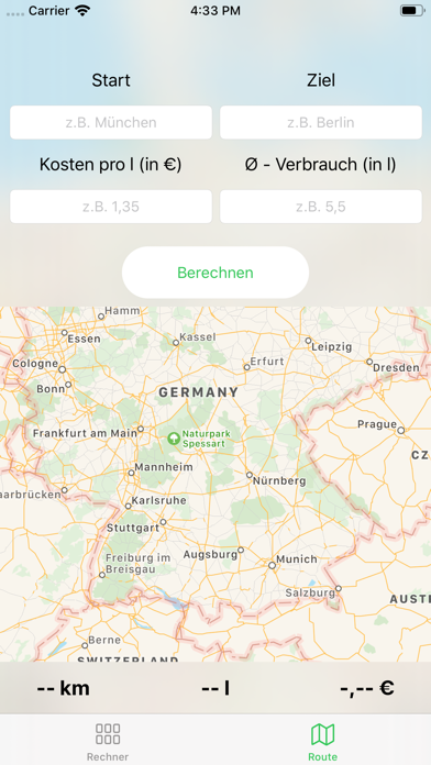 Screenshot #1 pour Spritpreisberechner