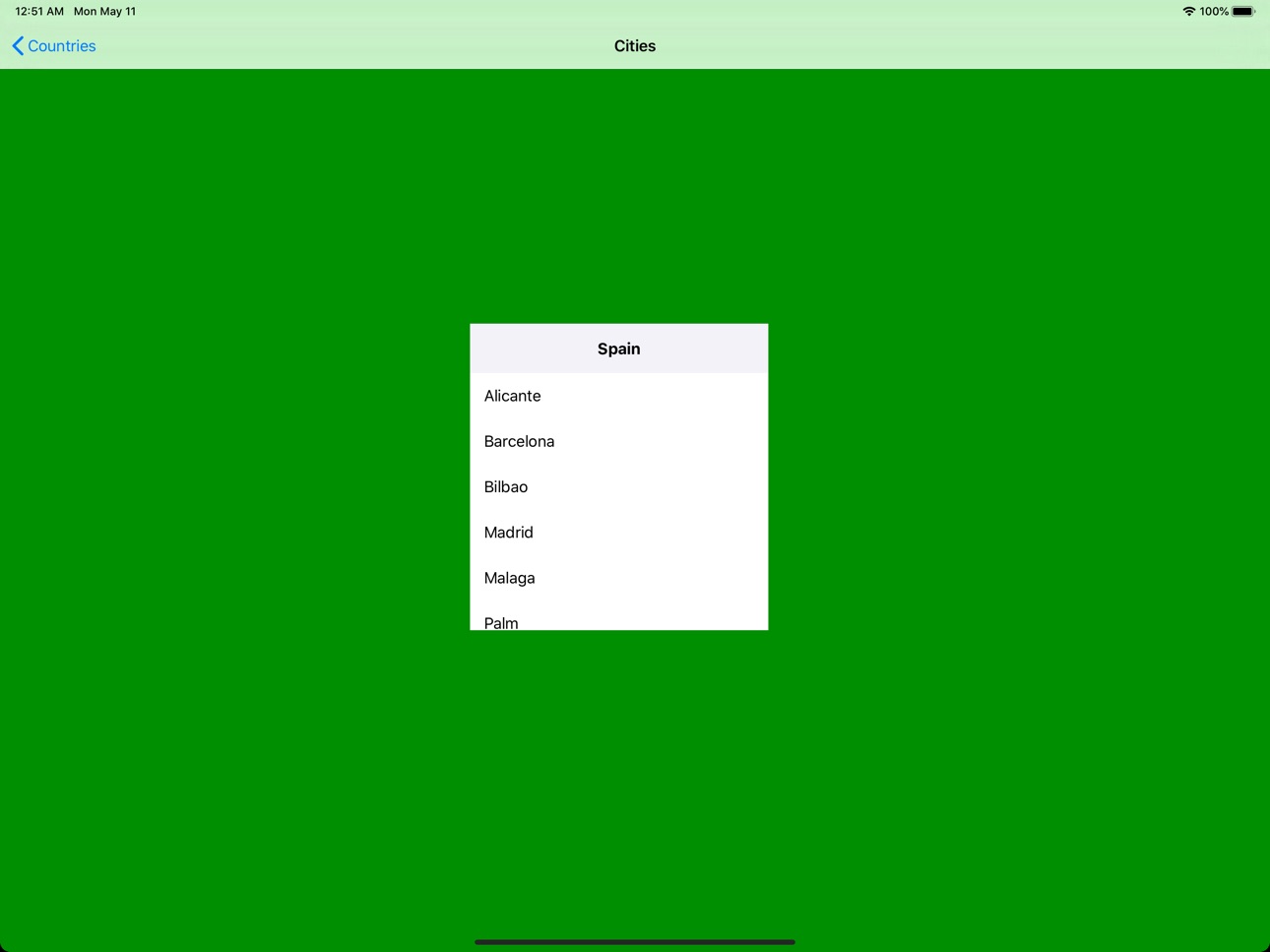 iPad screenshot