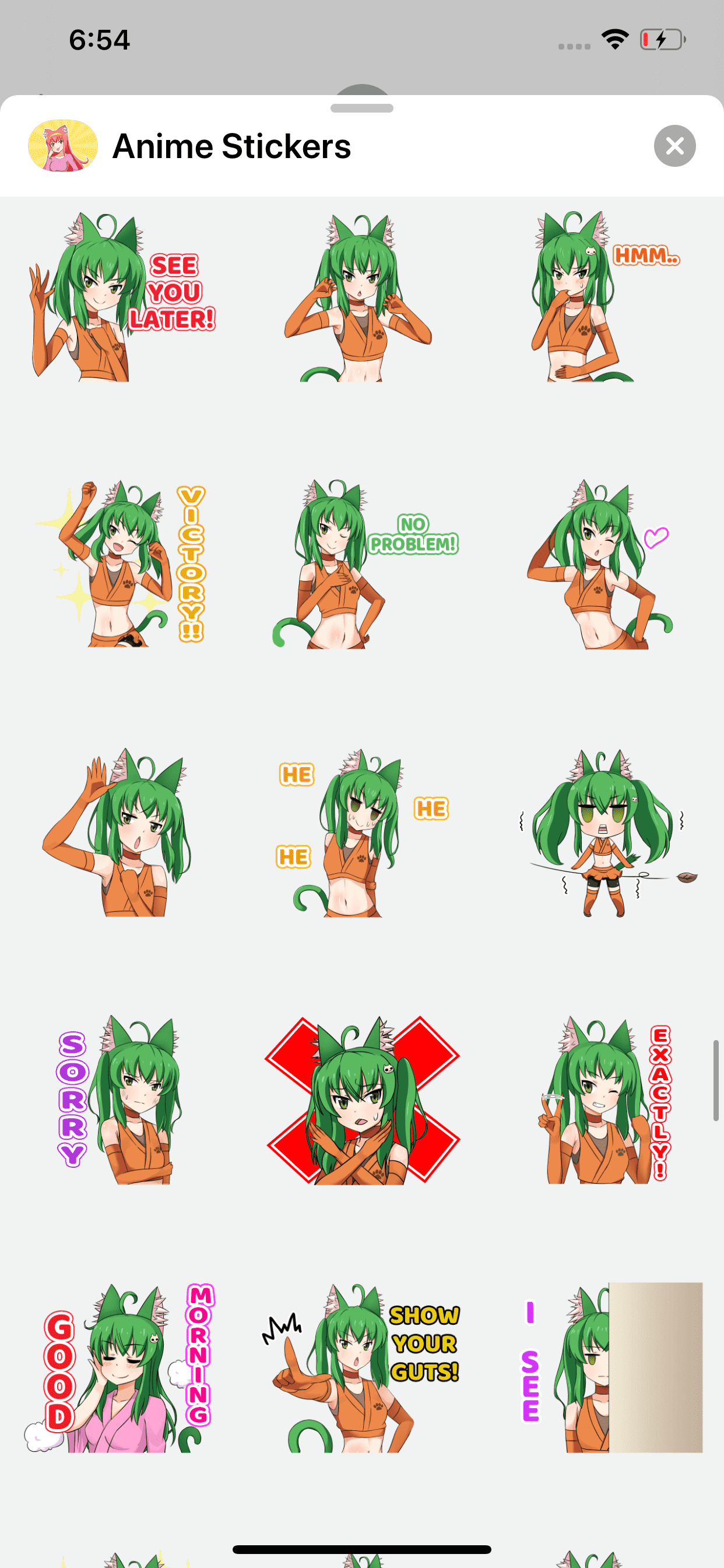 Anime Stickers ⋆