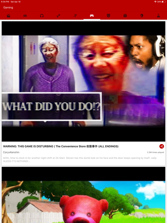 YouTrend iPad screenshot