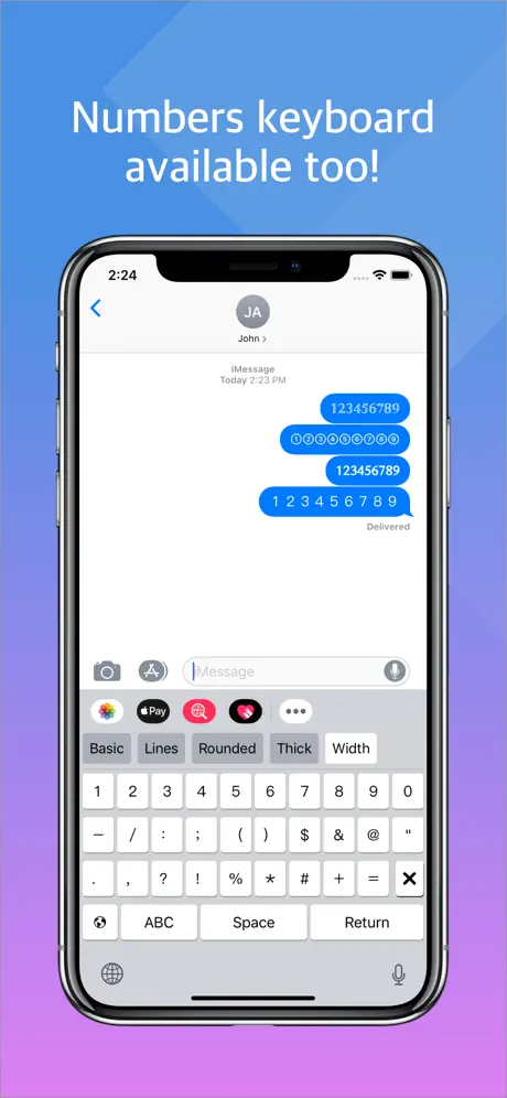 Awesome Fonts Keyboard