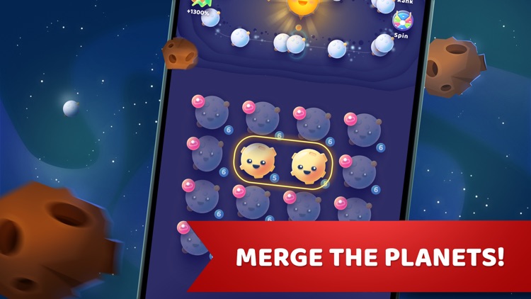 Moonies - Merge Planets Game