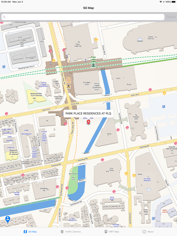 Screenshot #4 pour SG Map and Street Directory