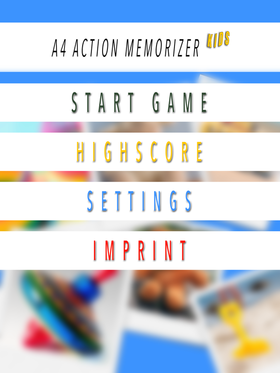 Screenshot #4 pour A 4 Action Memorizer Kids