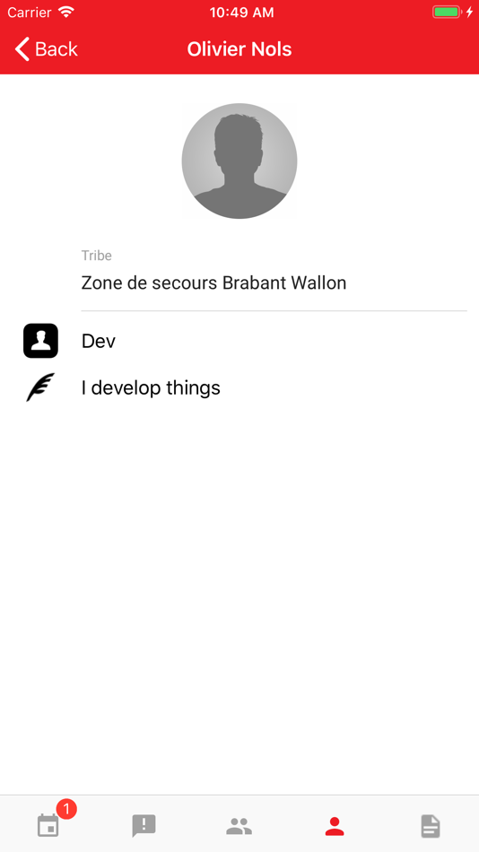#6. Zone de secours (iOS) 由: A4C sprl
