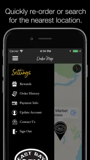 east bay deli mobile ordering iphone screenshot 2