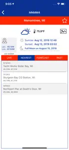 NOAA NDBC Buoy Live Marine PRO screenshot #4 for iPhone