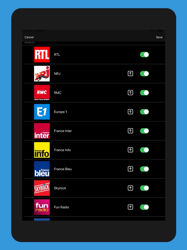 Radios FM: Top France on the App Store