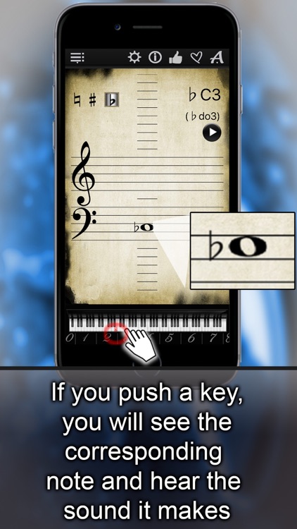 Piano Notes Finder LR