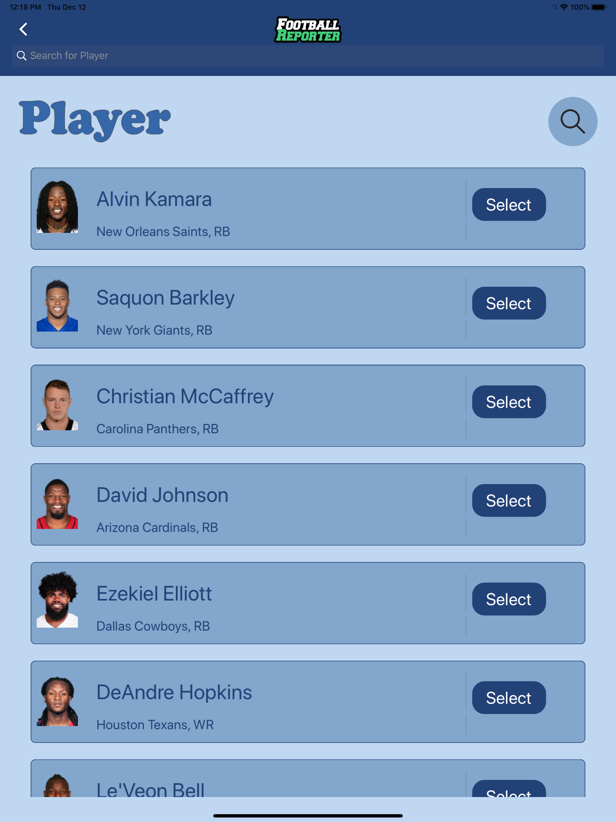 Football Reporter screenshot 8