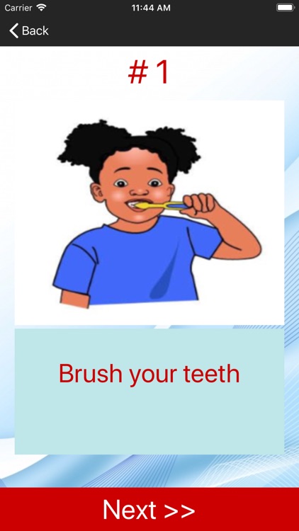 Daily Routines Flashcards