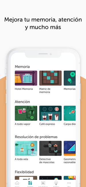 Lumosity - Entrenador Cerebral Screenshot