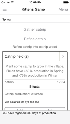 Kittens Game screenshot 1