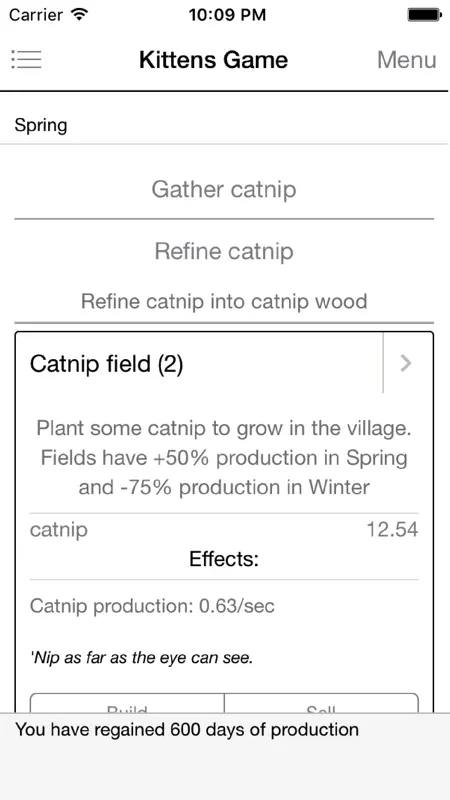 Kittens Game screenshot 1 of 1