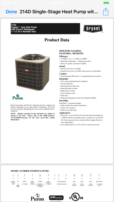 Screenshot #3 pour Bryant® Pro Sales