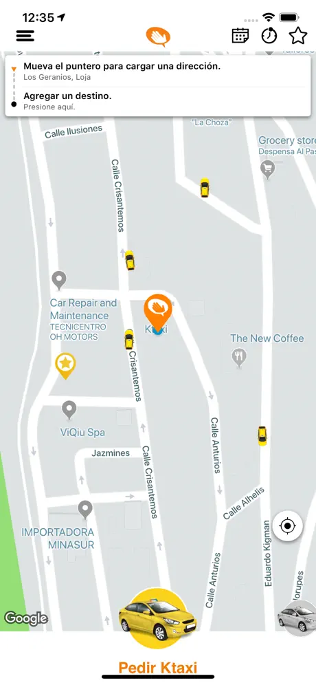 Ktaxi, una app de Clipp