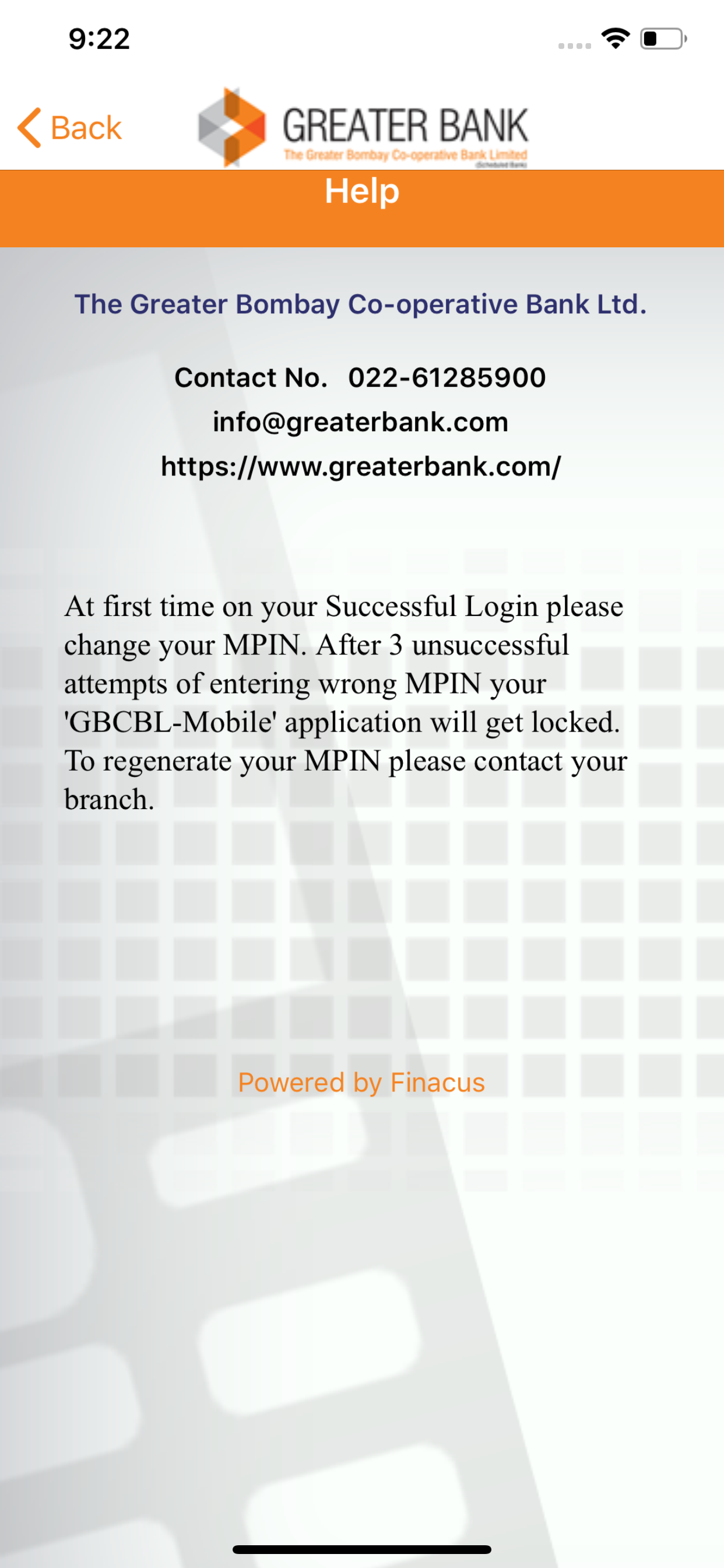 GB-Mconnect App (Greaterbank) screenshot 8
