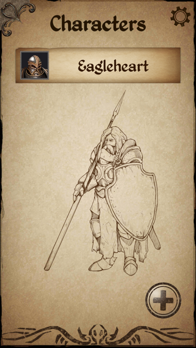 Character Sheet screenshot 2
