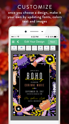 Greenvelope: Email/SMS Invites screenshot 3