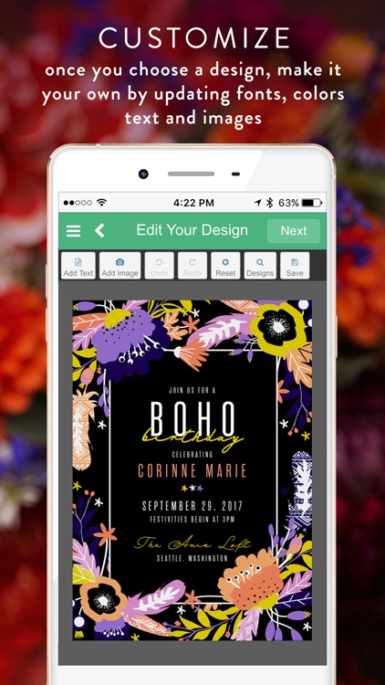 Greenvelope: Email/SMS Invites