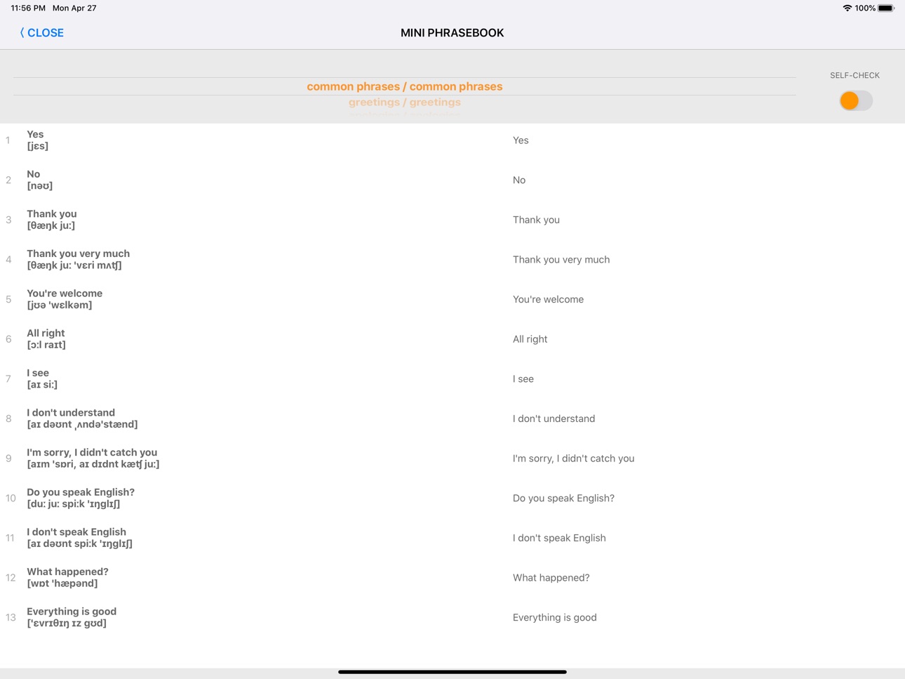 iPad screenshot