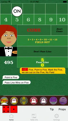Learn Craps Yo screenshot 1