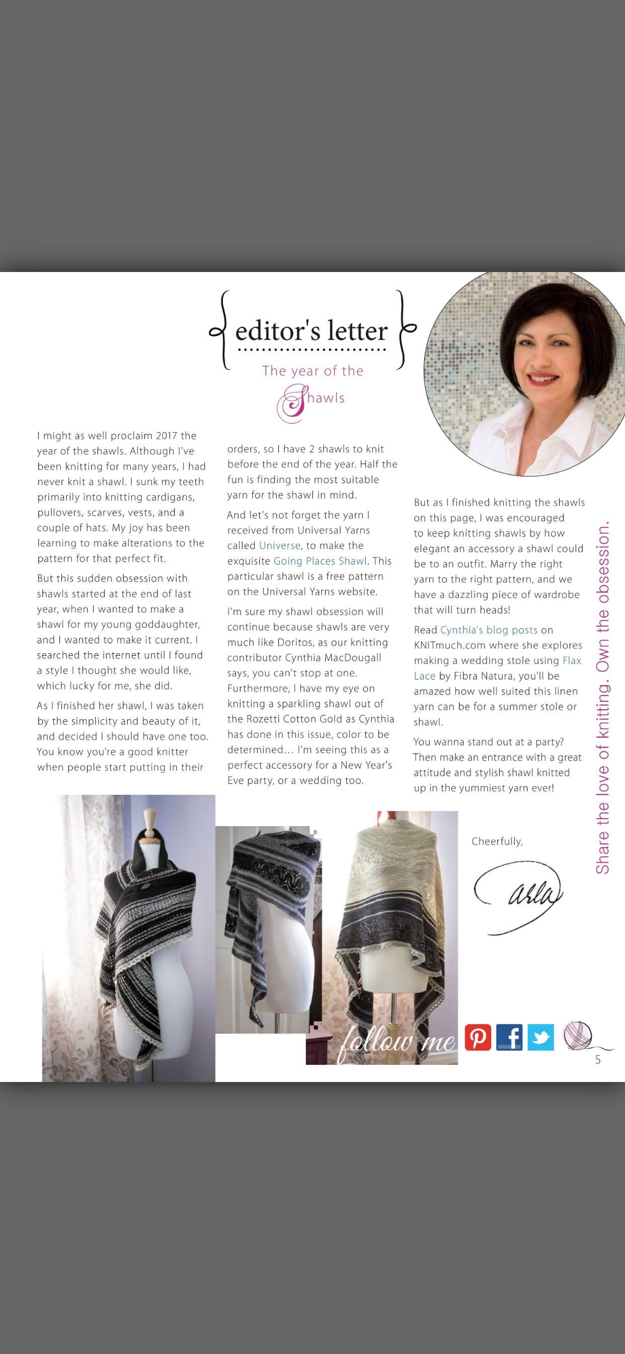 KNITmuch Magazine screenshot 2