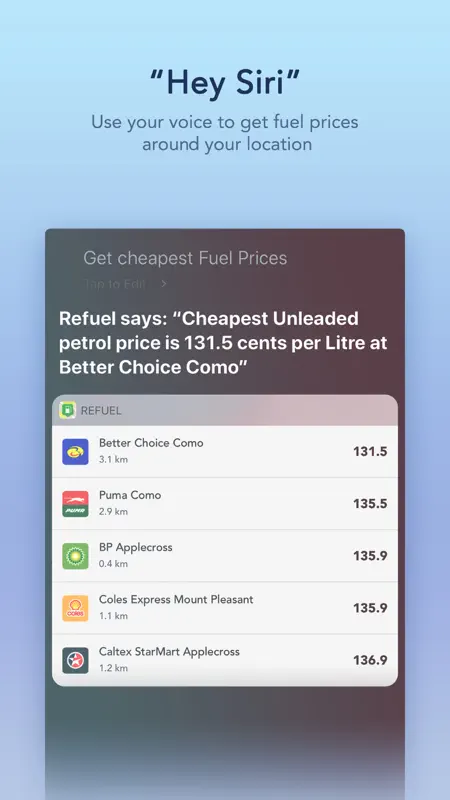 Refuel - WA Fuel Prices screenshot 5 of 5