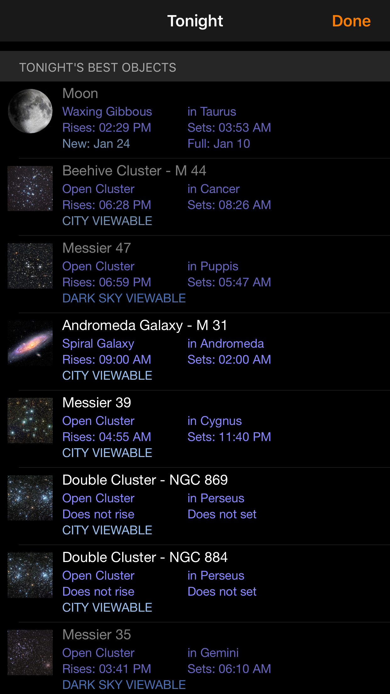 Celestron StarSense Explorer screenshot 2
