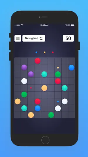 Color Lines 98 Bubbles Classic screenshot 2