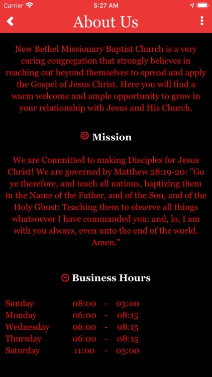 New Bethel M.B.C. Peoria