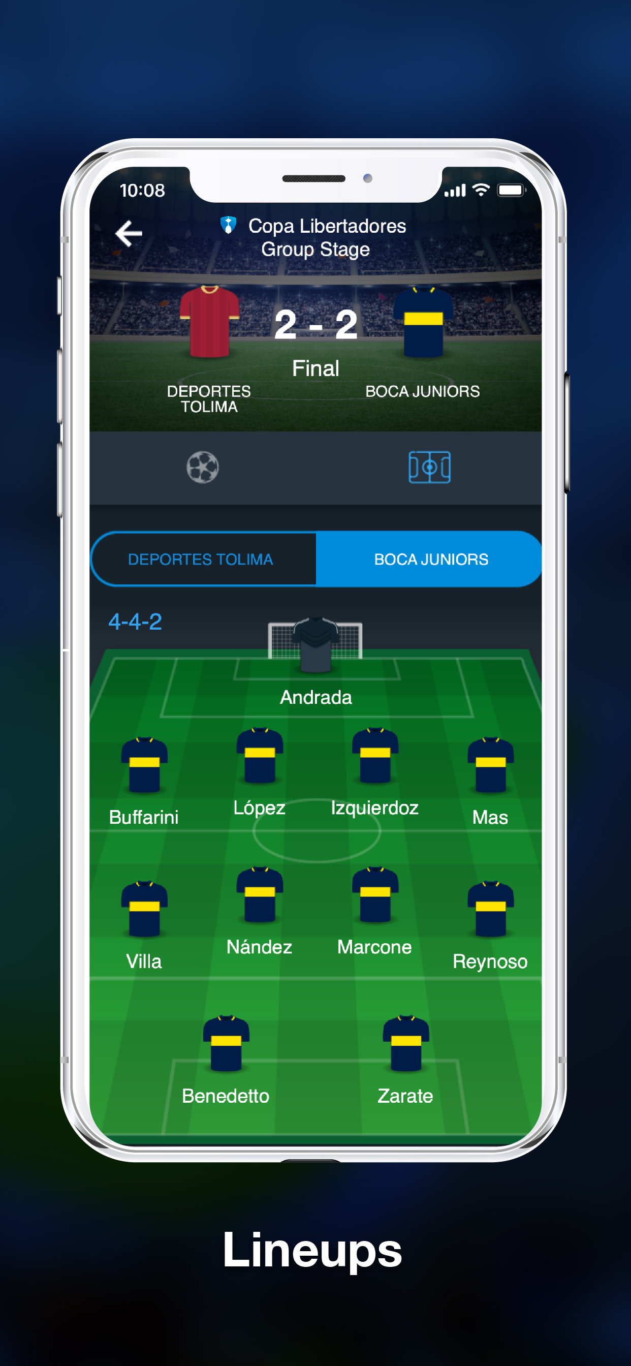 Scores Southamerican soccer