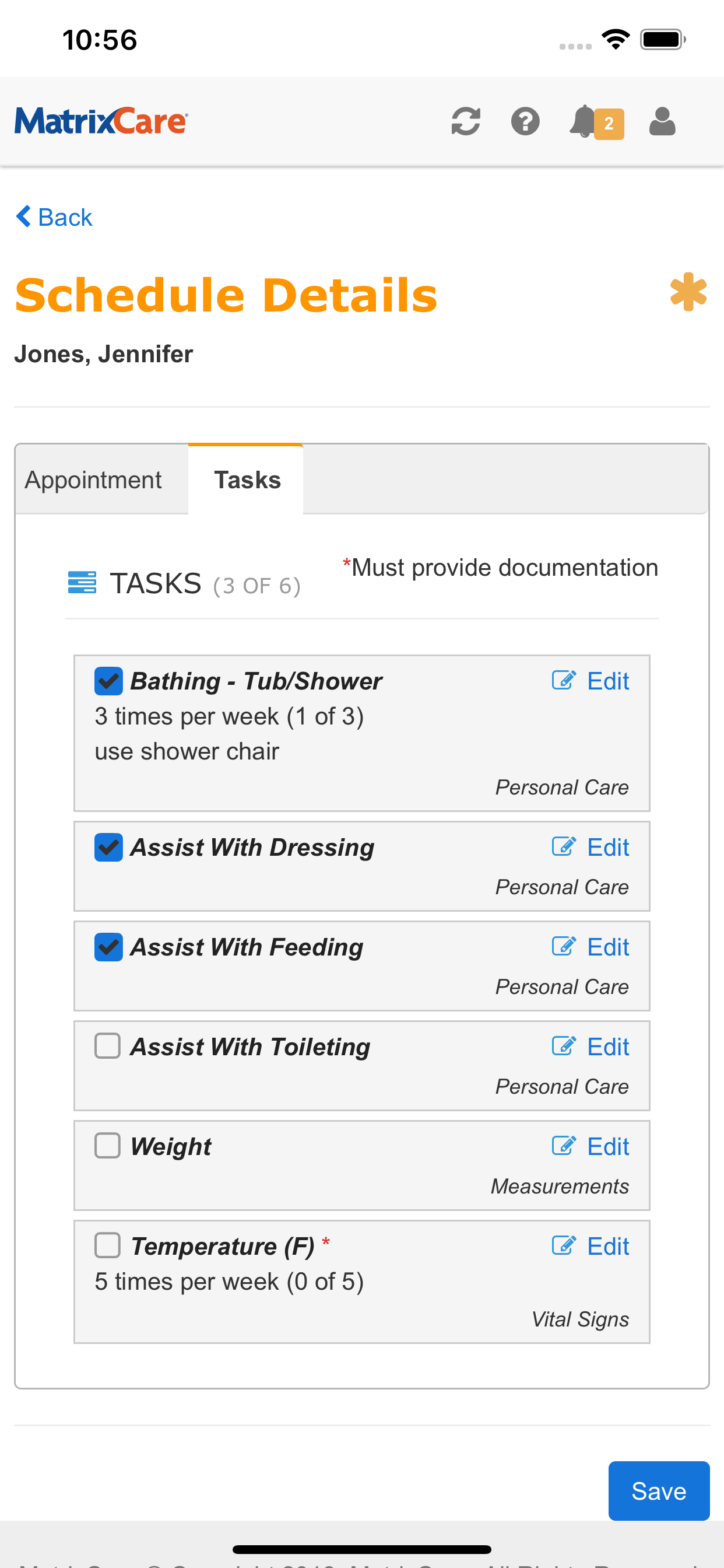 MatrixCare for Home Care screenshot 3