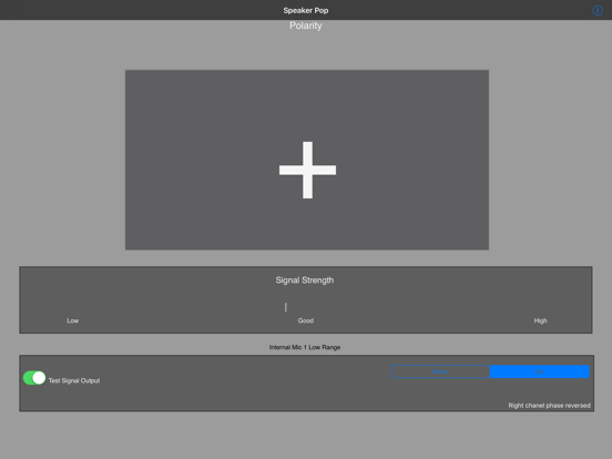 Screenshot #1 for Speaker Polarity
