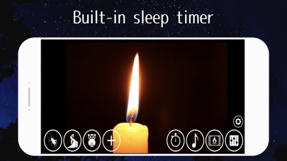 Healing fire and natural sound Screenshot