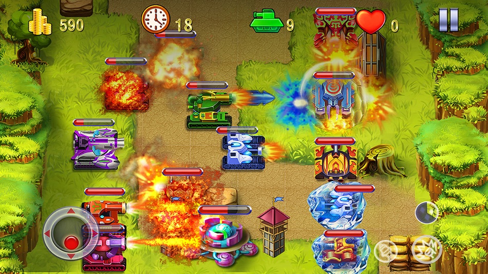 #2. Tank Rush - tank war (iOS) 来自: 欢 饶