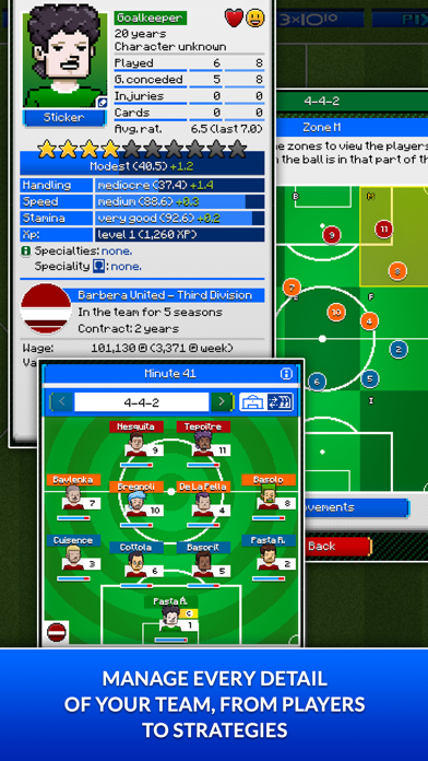 Pixel Manager: Football 2021 screenshot 3