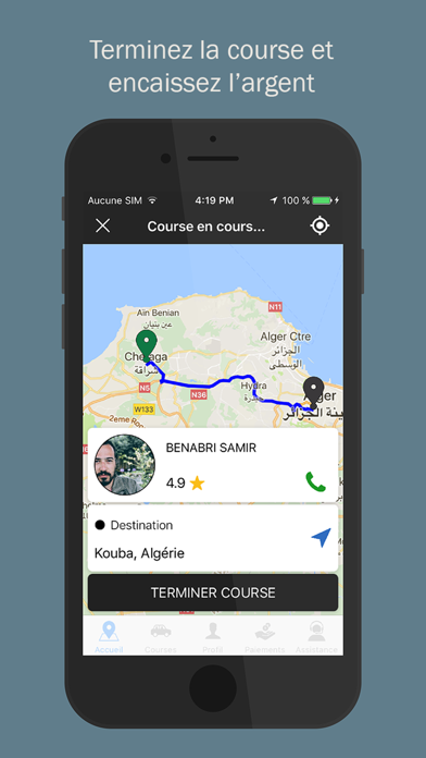 Screenshot #3 pour Coursa Chauffeur